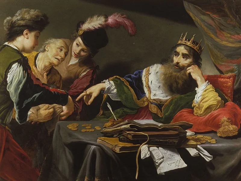 1593-Claude Vignon - Parabola del servo spietato - Musée des beaux-arts de Tours